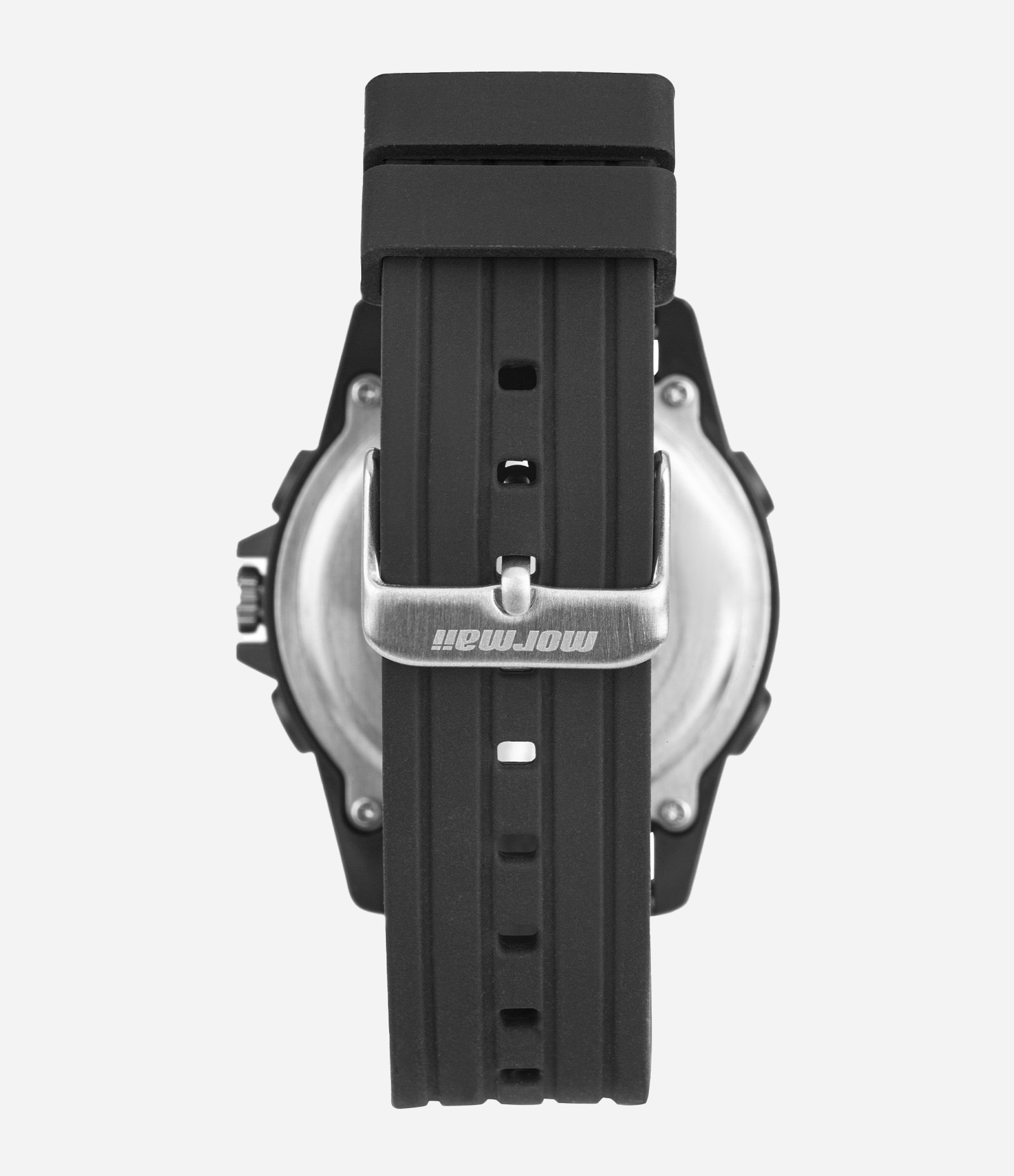 Relógio Masculino Mormaii Analógico com Caixa de Plástico e Pulseira de Silicone Preto 3