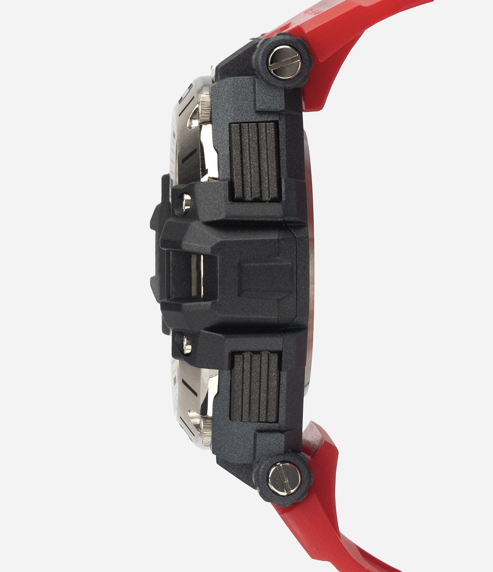 Relógio Masculino Mormaii Digital com Pulseira de Silicone e Caixa de Plástico Vermelho 2
