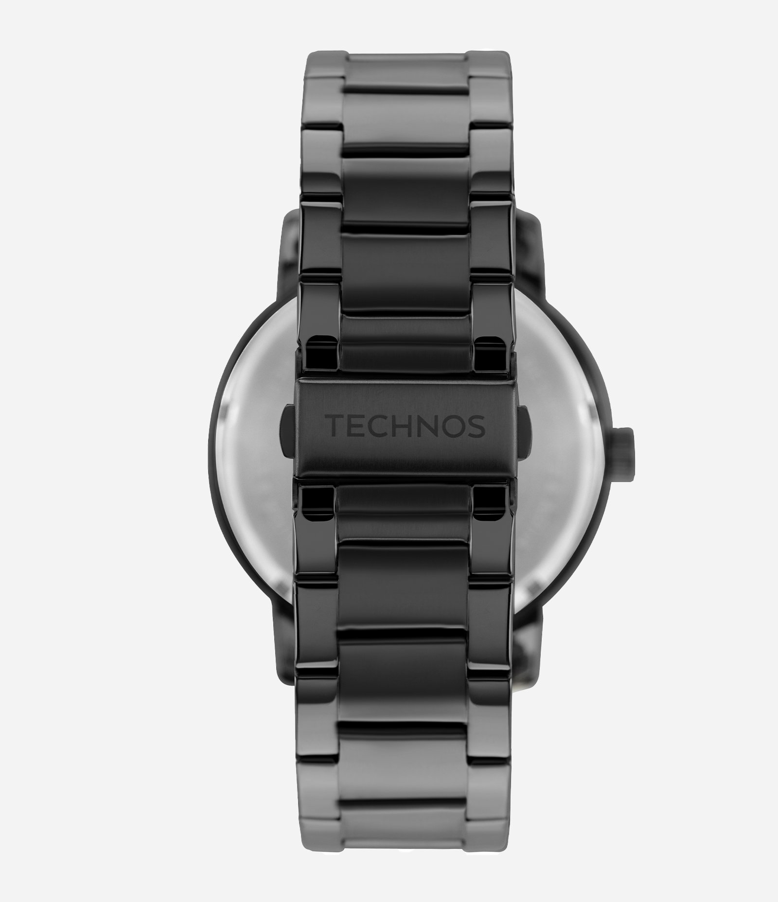 Relógio Masculino Technos Analógico com Caixa em Aço e Pulseira em Aço  Preto 3