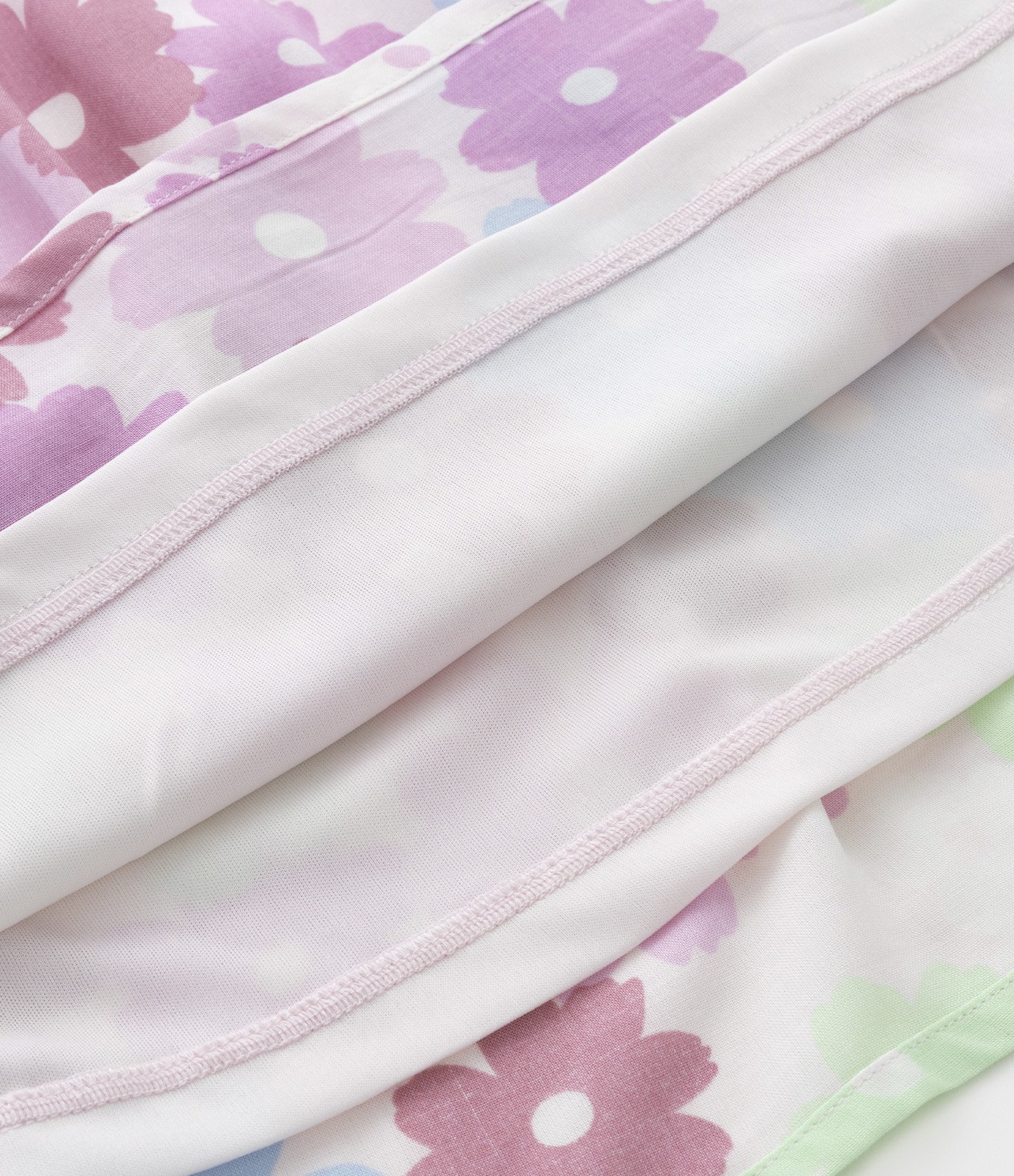 Vestido Infantil em Laise com Estampa Floral - Tam 5 a 14 Anos Multicores 5