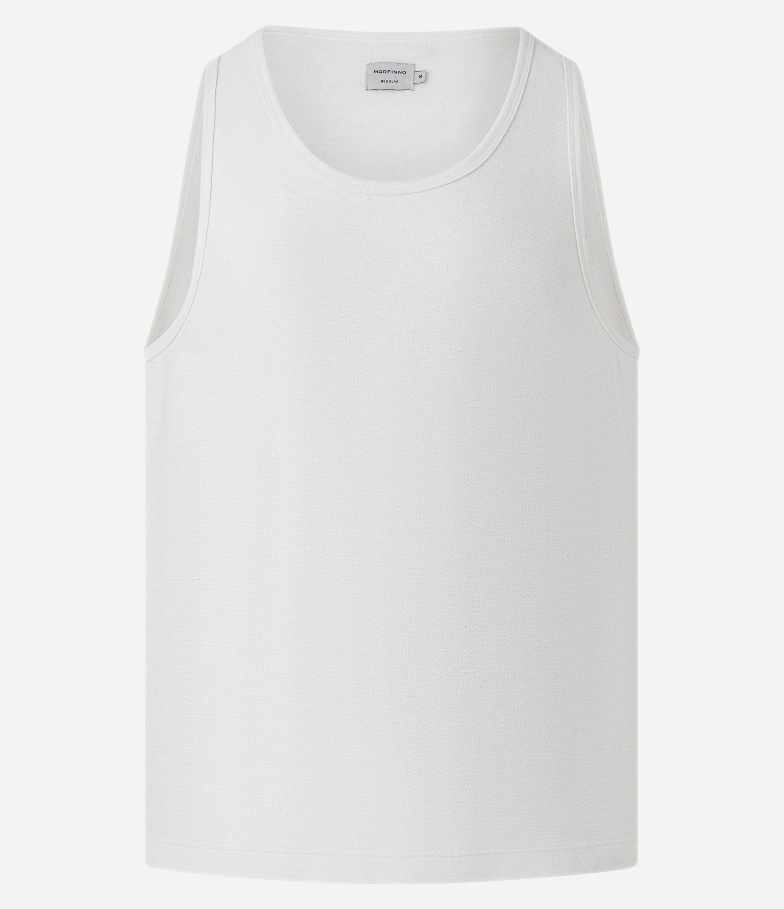 Camiseta Regata Casual Básica Off White 4