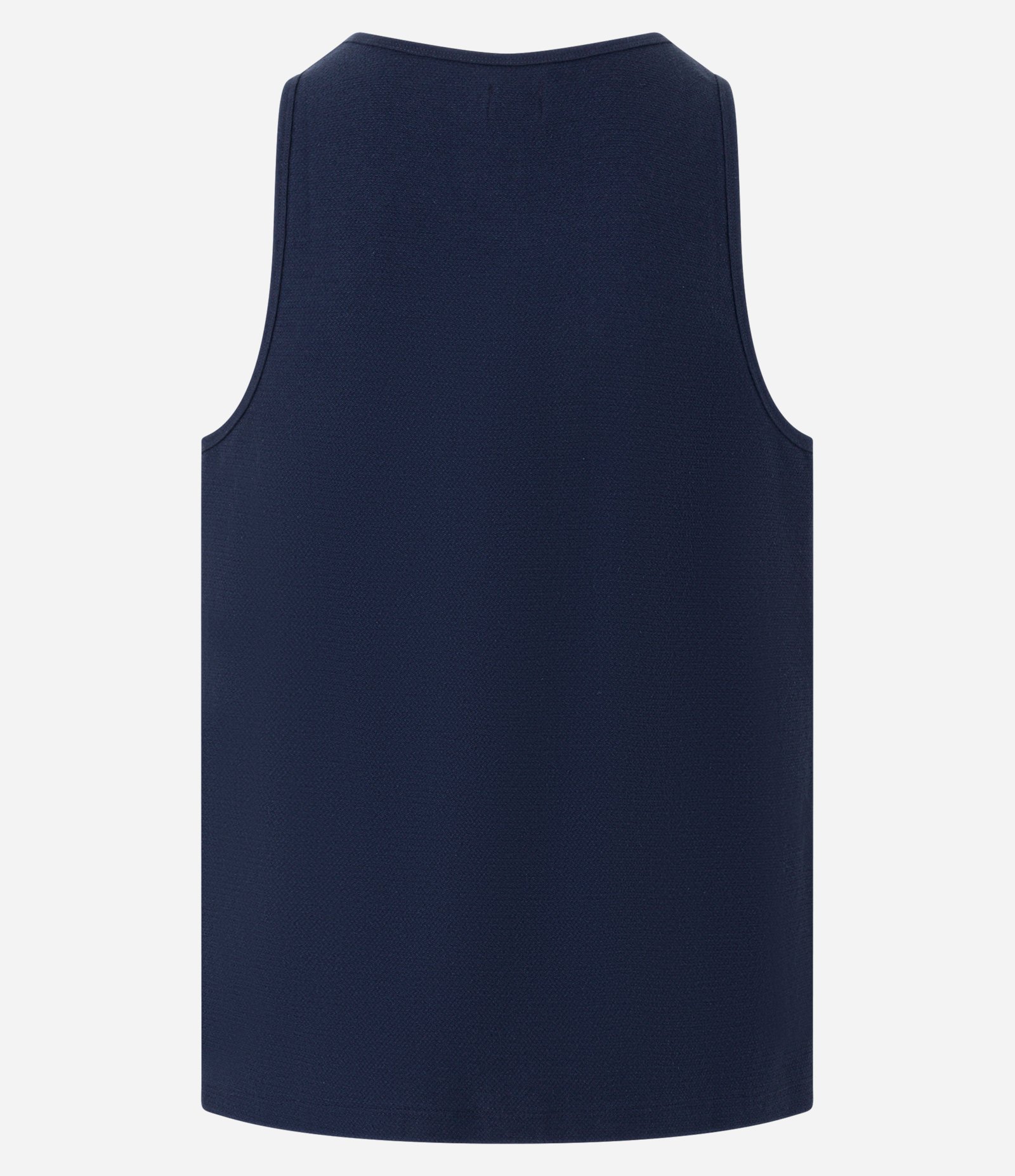 Camiseta Regata Casual Básica Azul Escuro 6