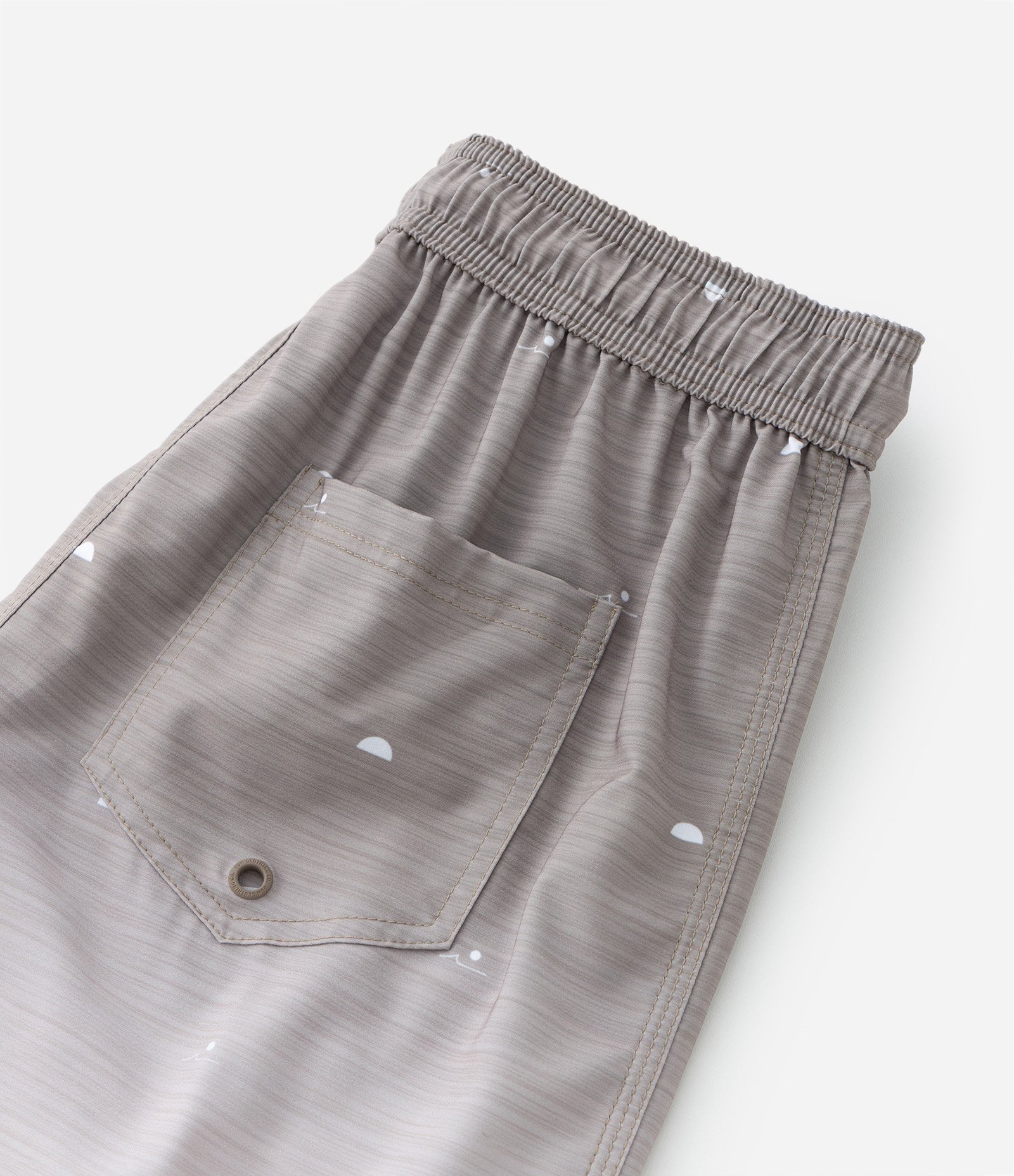 Bermuda Infantil em Microfibra com Estampa Degradê - Tam 5 a 14 Anos Marrom 5