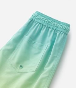 Bermuda Infantil em Microfibra com Estampa Degradê - Tam 5 a 14 Anos