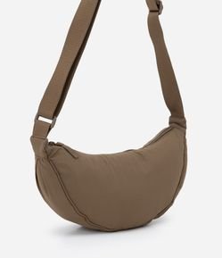 Bolsa Transversal Baguete com Alça Larga