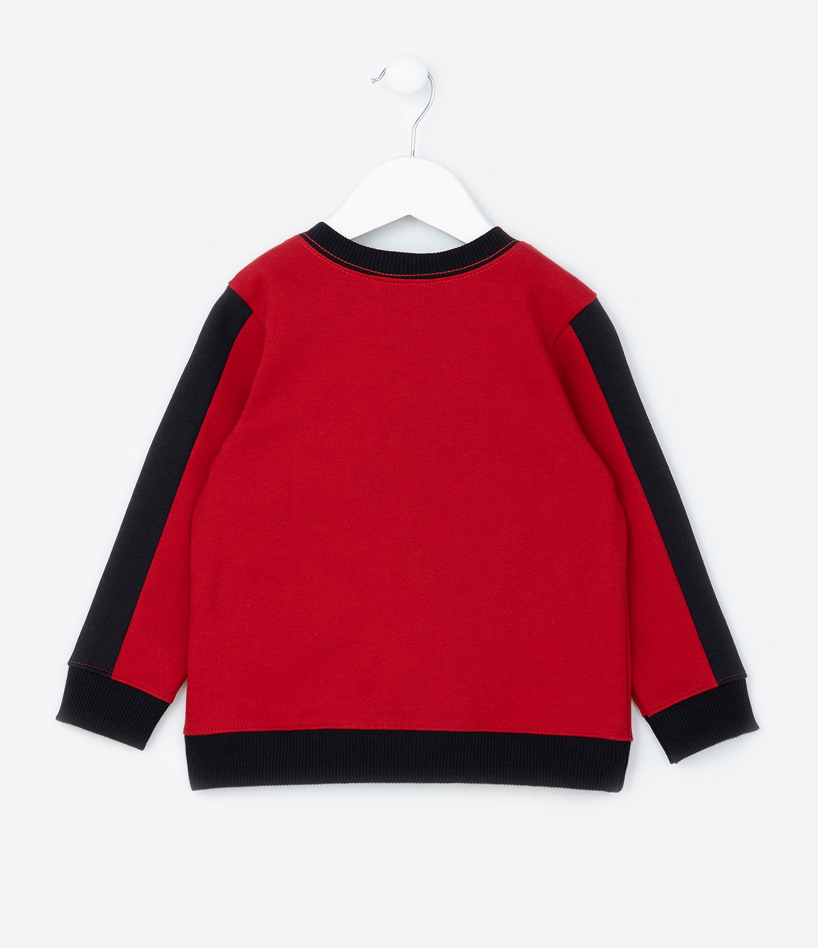 Conjunto Infantil em Moletom Quentinho com Estampa Relâmpago McQueen - Tam 2 a 5 anos Preto/Vermelho 3