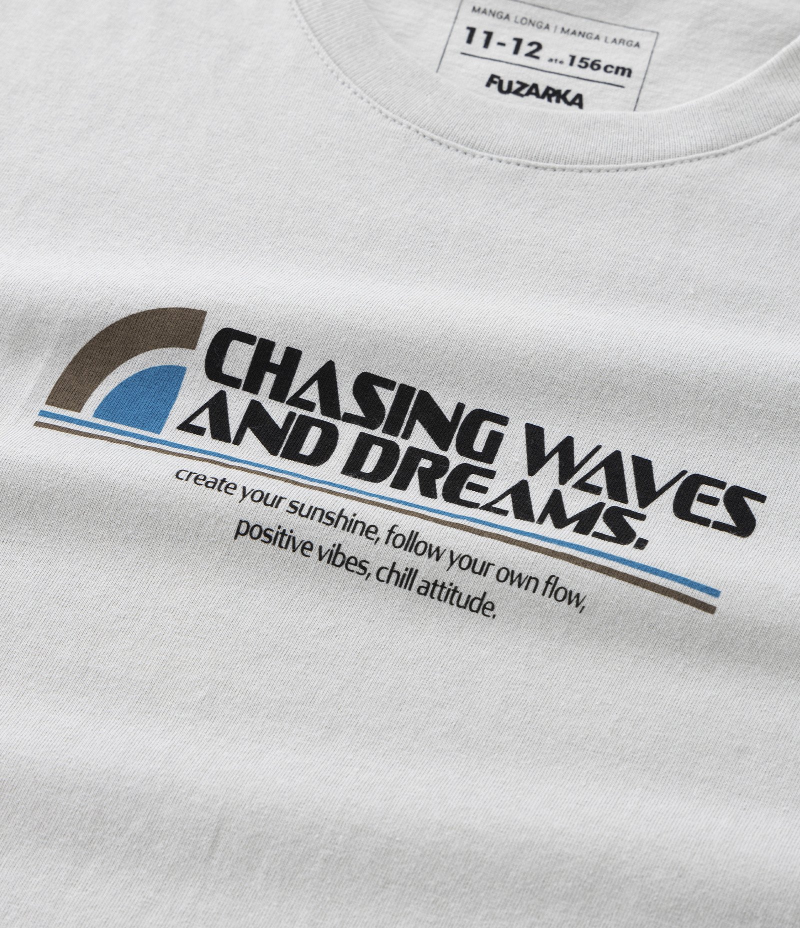 Camiseta Infantil com Estampa em Lettering - Tam 5 a 14 anos Cinza Claro 3