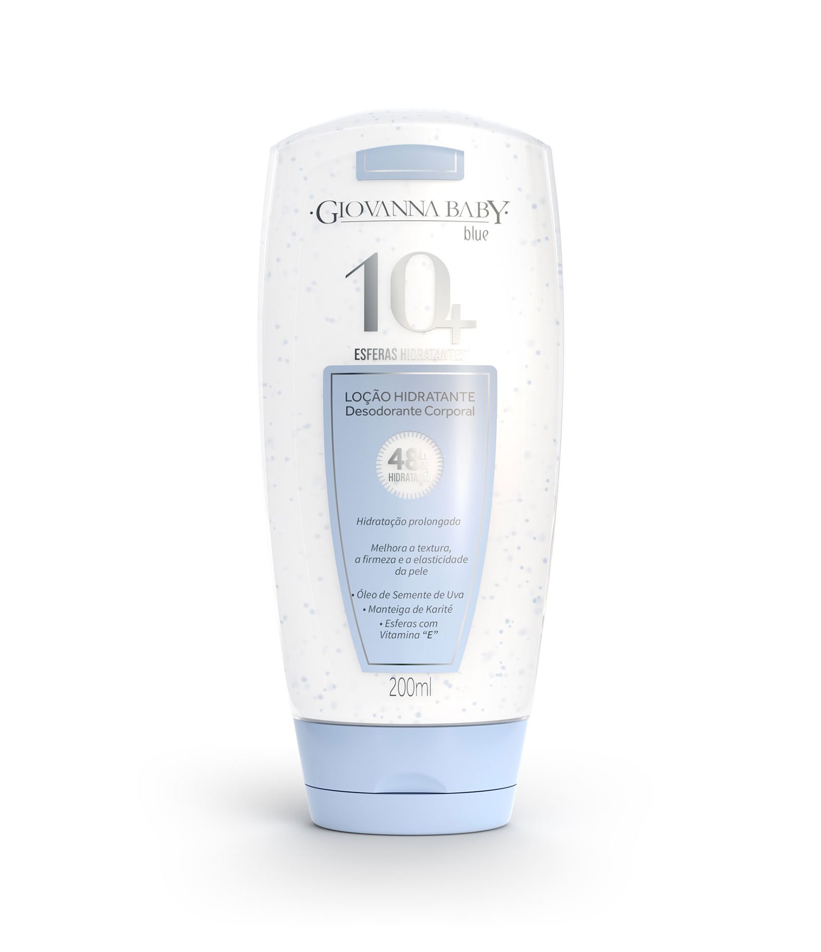 Loção Hidratante Desodorante Corporal 10+ Giovanna Baby Blue 200ml 200ml 1
