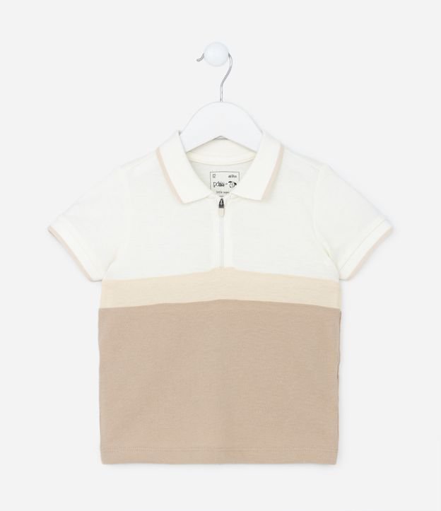 Cor: Off White/Bege | Tamanho: 01