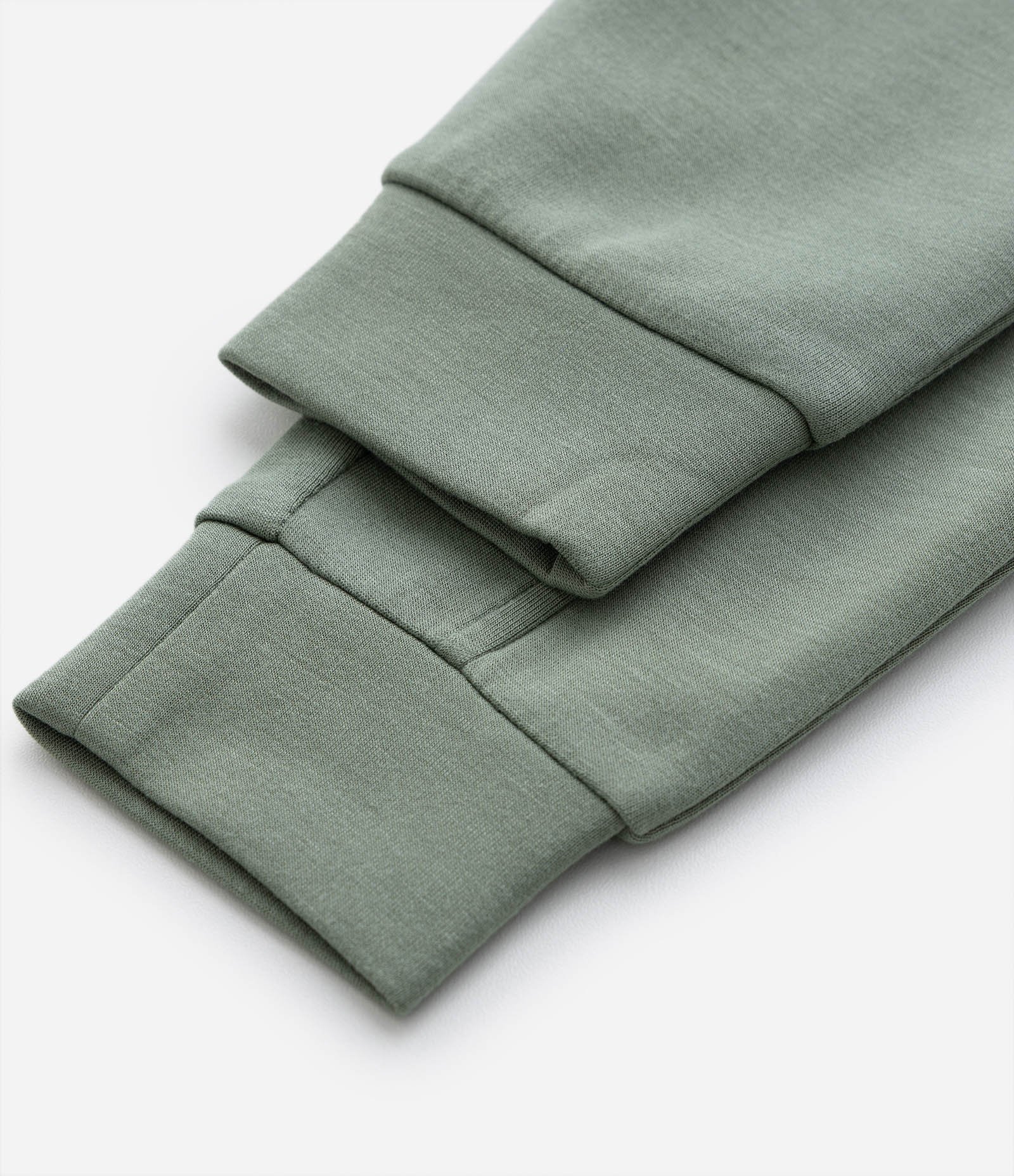 Calça Infantil em Modal com Recortes e Bolsos - Tam 1 a 6 Anos Verde 4