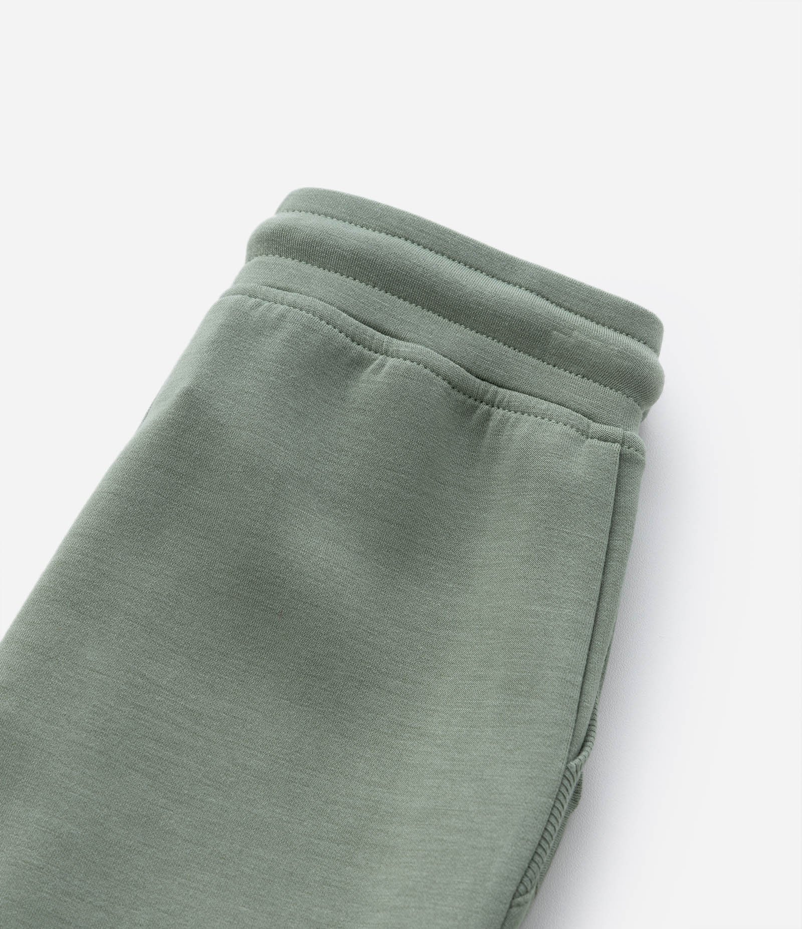 Calça Infantil em Modal com Recortes e Bolsos - Tam 1 a 6 Anos Verde 6