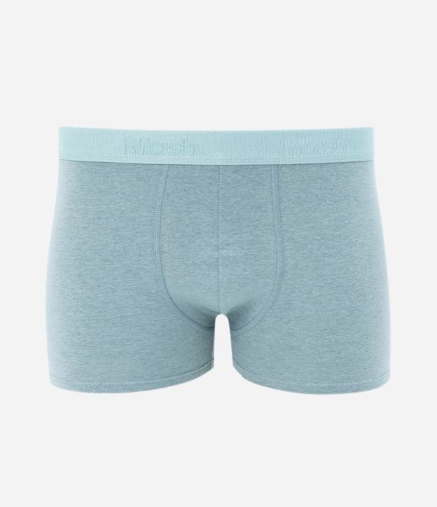 Cueca Boxer em Algodão com Fundo Mescla Mash
