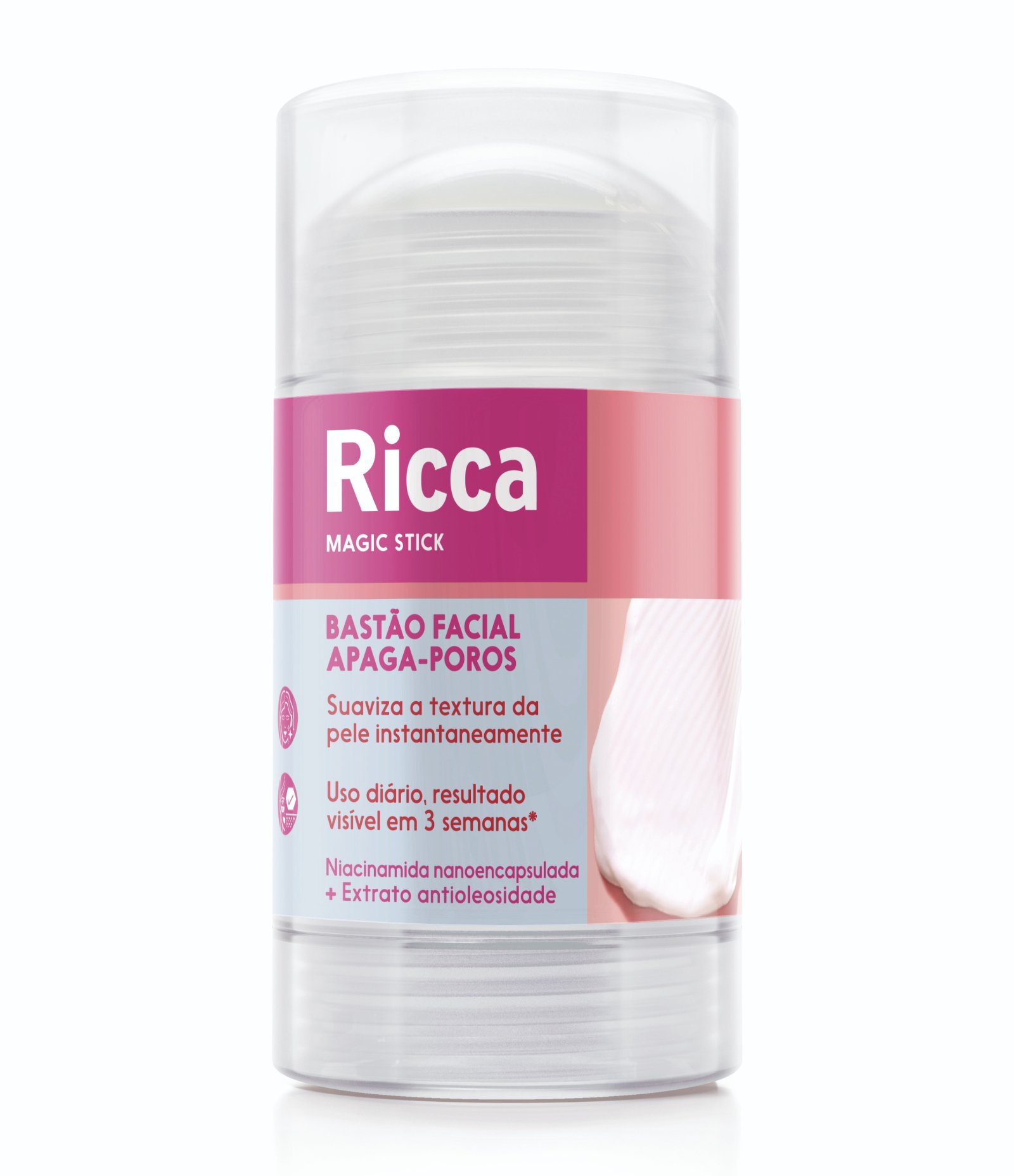 Bastão Facial Apaga Poros Ricca 30G 1