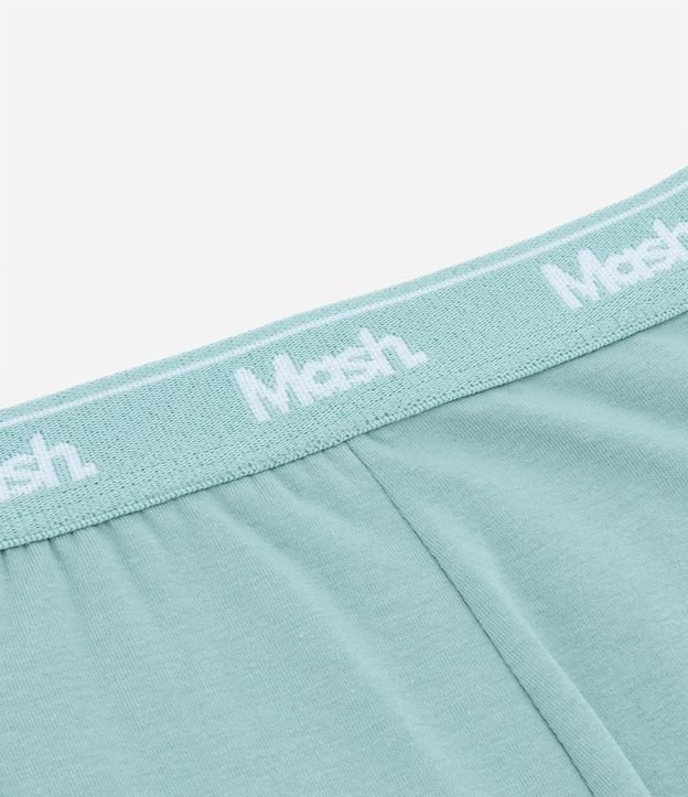 Cueca Boxer em Algodão com Cós Elástico Mash