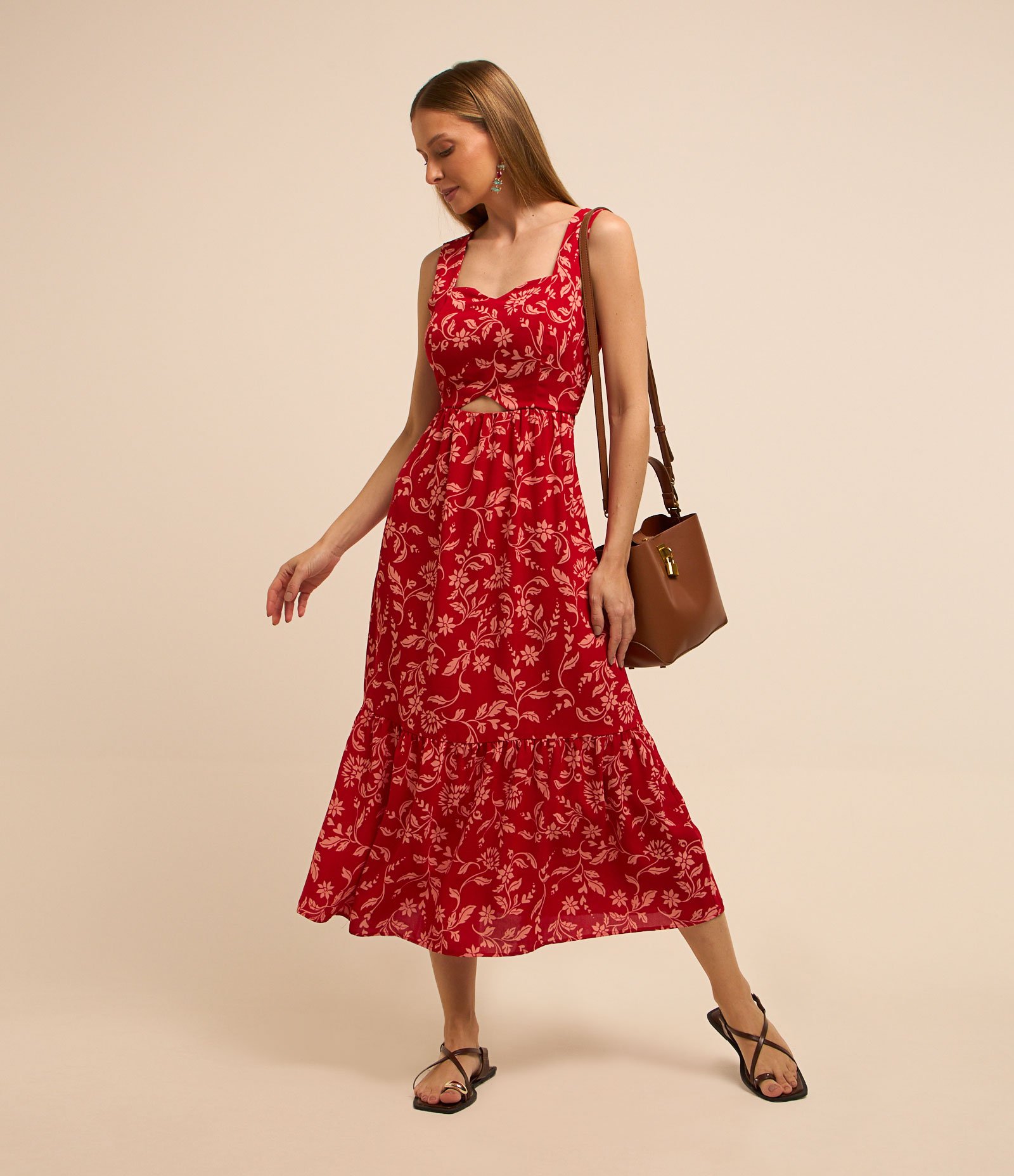 Vestido Longo Floral Renner Vestido Curto Renner Vestido Florido