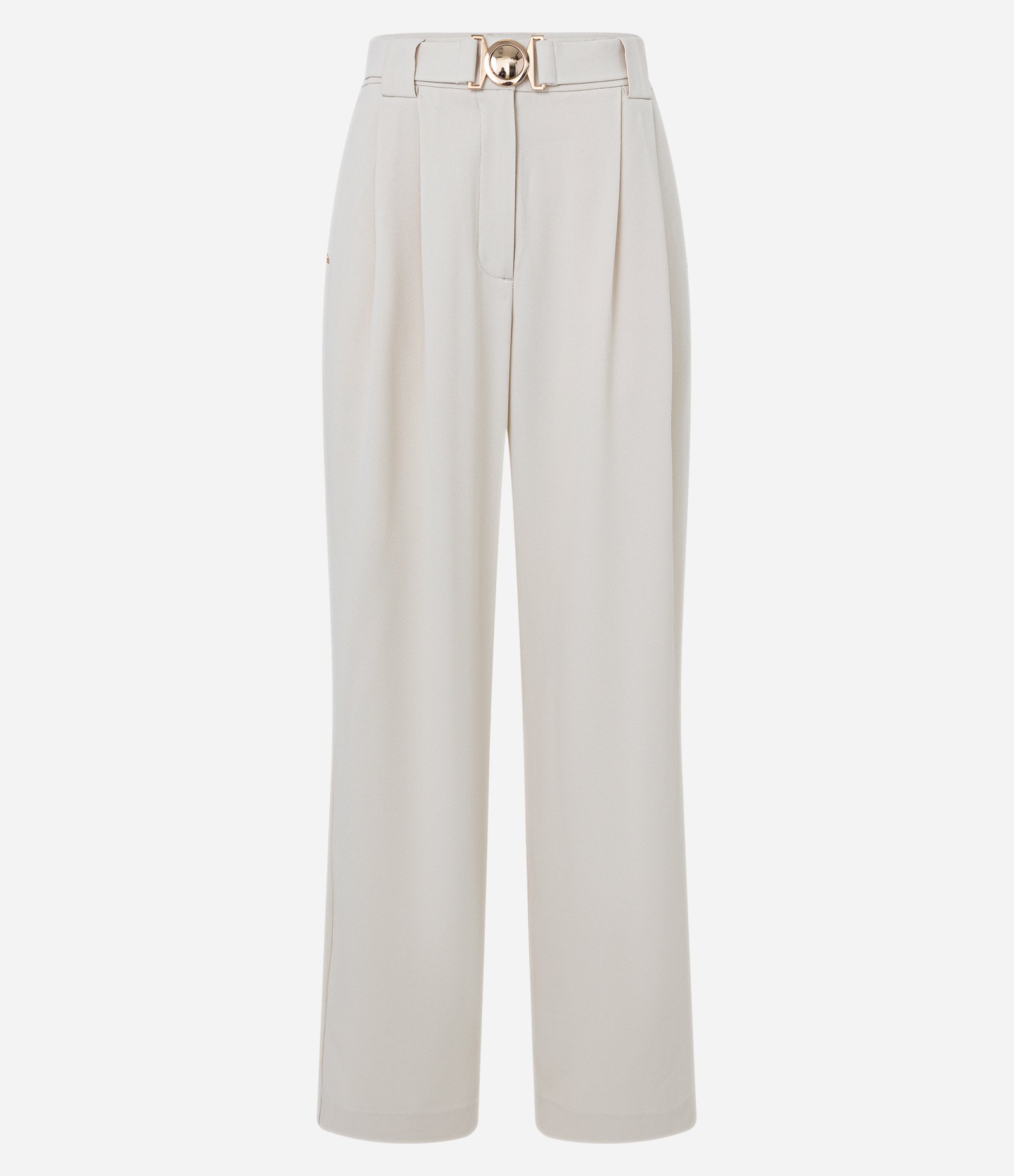 Calça Wide Leg Alfaiatada com Cinto Elástico 6