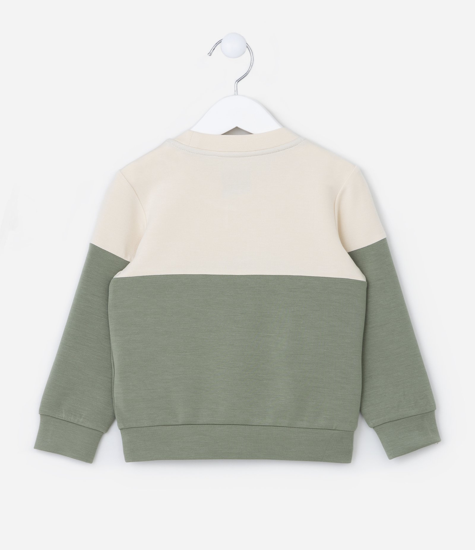 Blusão Infantil em Modal com Recortes - Tam 1 a 6 Anos Verde 2