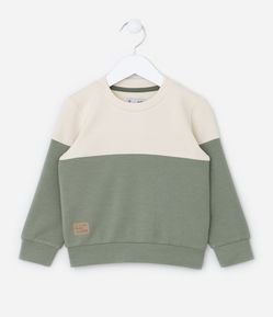 Blusão Infantil em Modal com Recortes - Tam 1 a 6 Anos