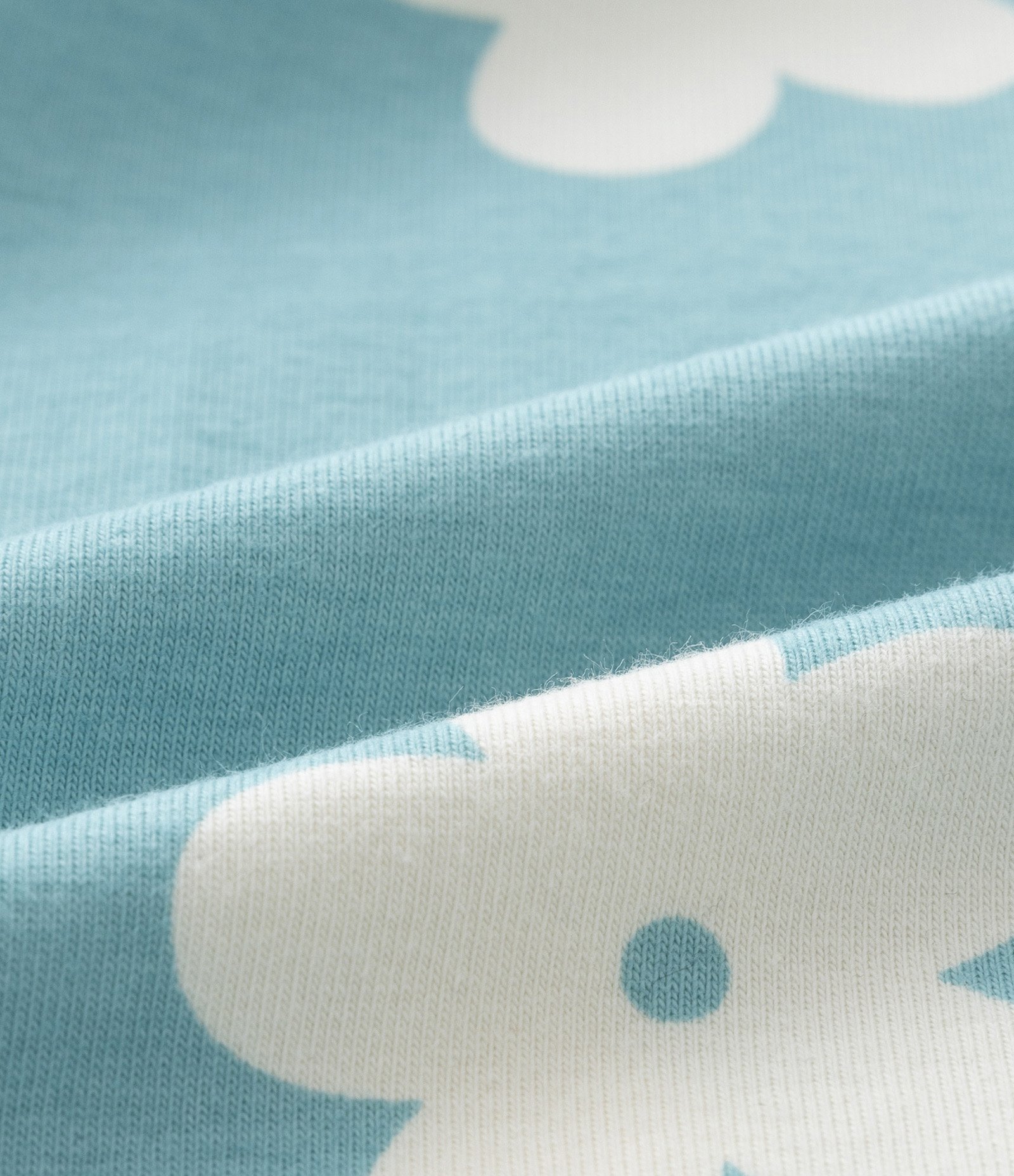 Vestido Infantil em Algodão com Babadinhos - 1 A 5 Anos Azul 3