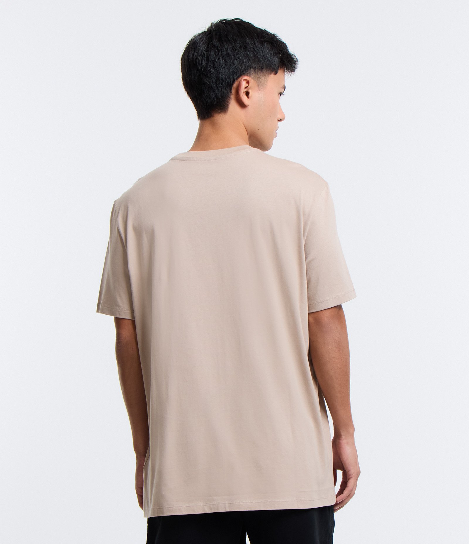 Camiseta Comfort em Algodão com Estampa It's Only Rock-N-Roll Bege 3
