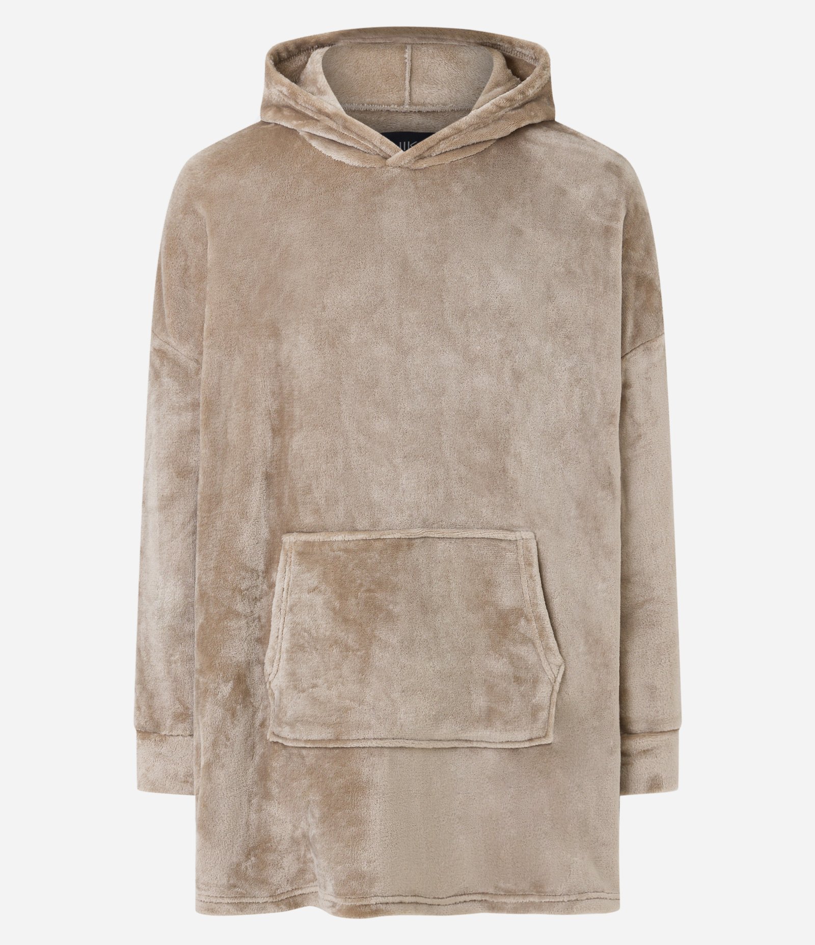 Pijama Blusão Oversized em Fleece com Capuz e Bolso Canguru 5