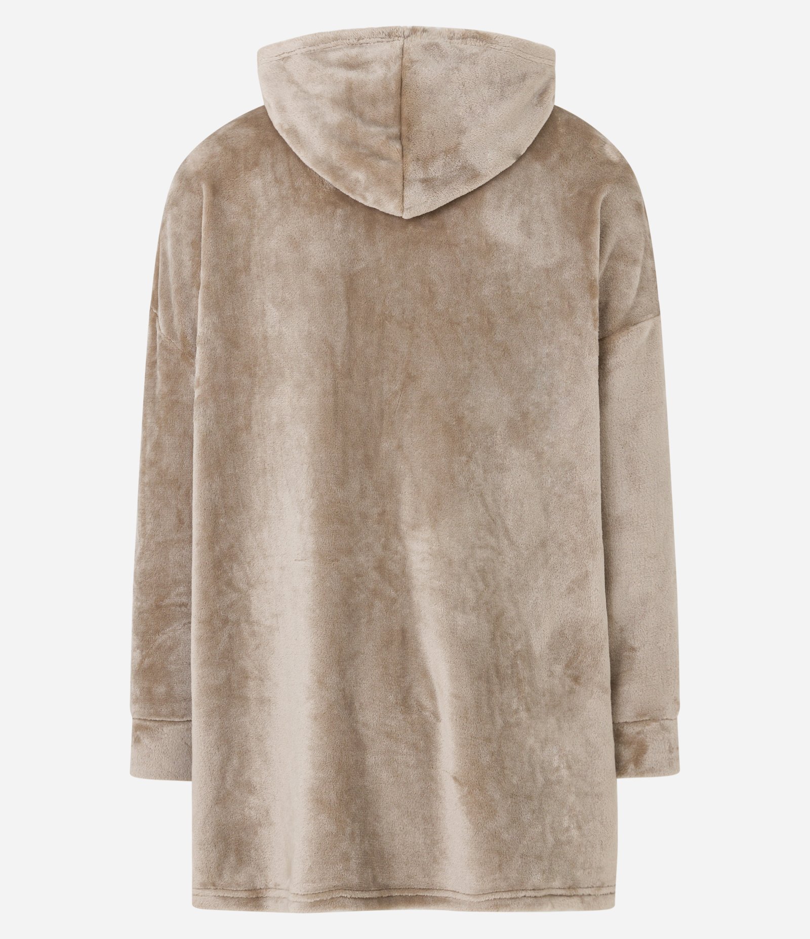 Pijama Blusão Oversized em Fleece com Capuz e Bolso Canguru 7