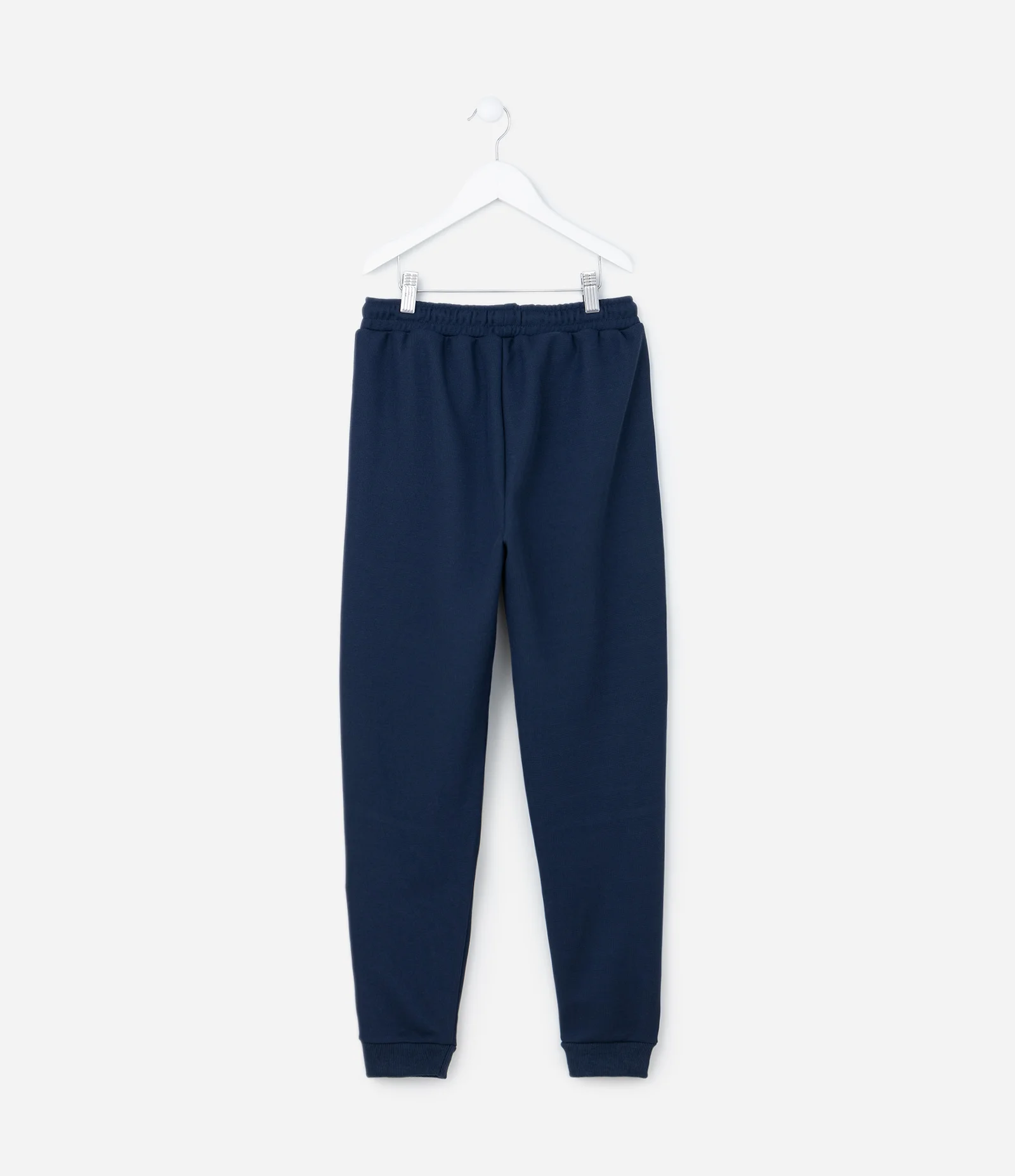 Calça Infantil em Moletom com Bolso com Zíper - Tam 5 a 14 Anos Azul 2