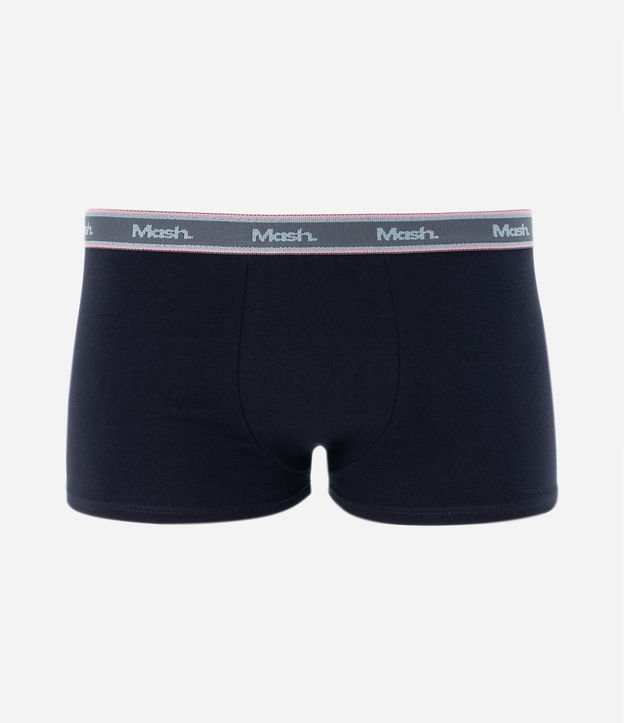 Cueca Boxer em Microfibra com Elástico no Cós