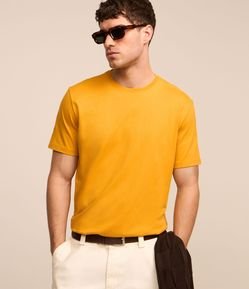 Camiseta Comfort Básica em Algodão Peruano