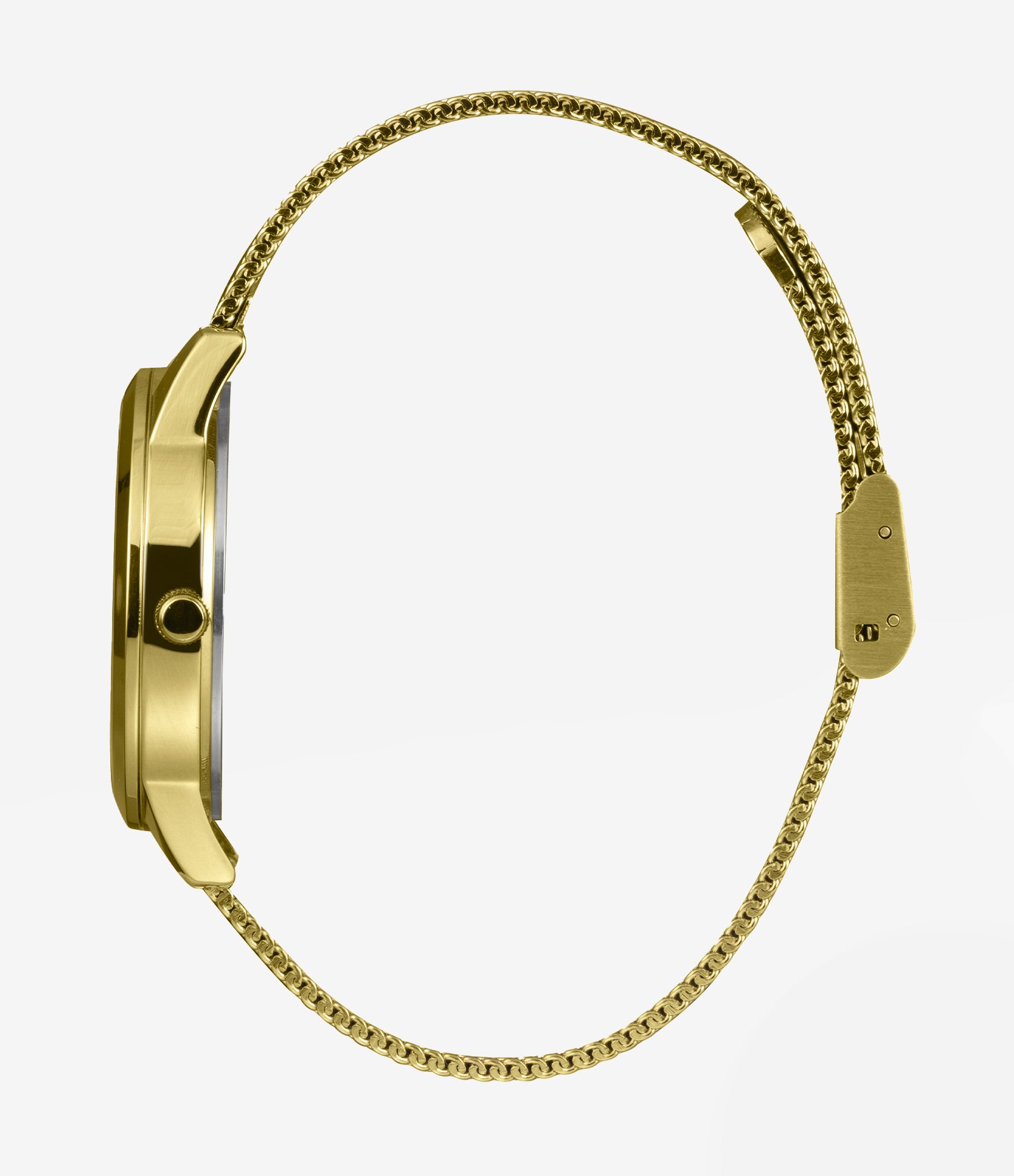 Relógio Feminino Lince Analógico com Caixa de Metal e Pulseira de Aço Dourado 3