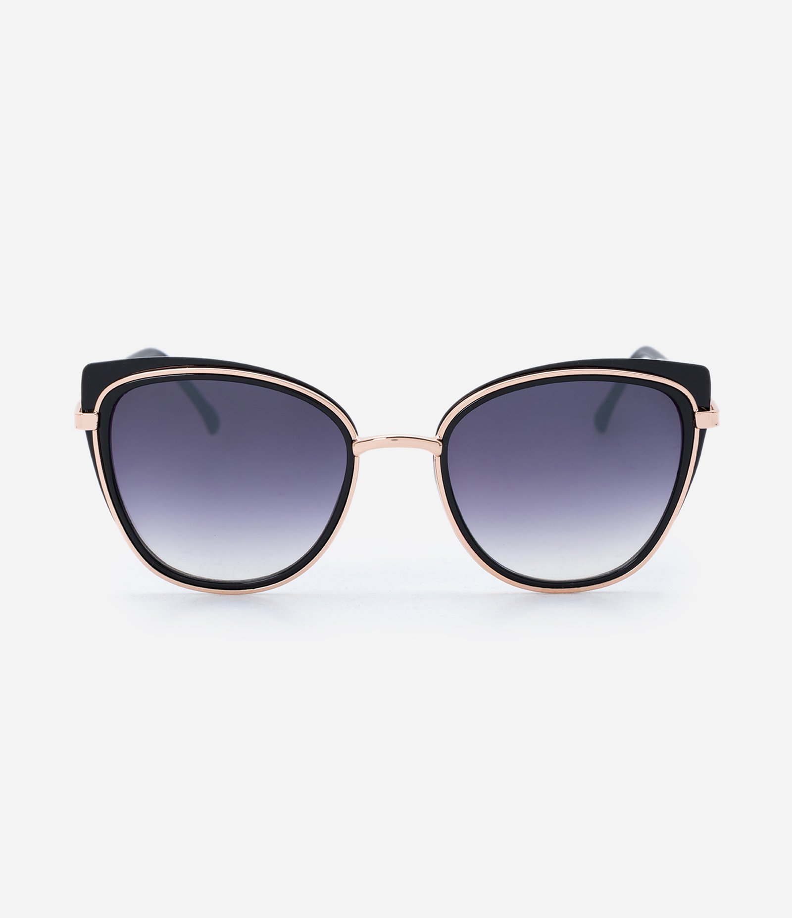 Óculos Gateado Médio com Lentes Degradê Preto 3