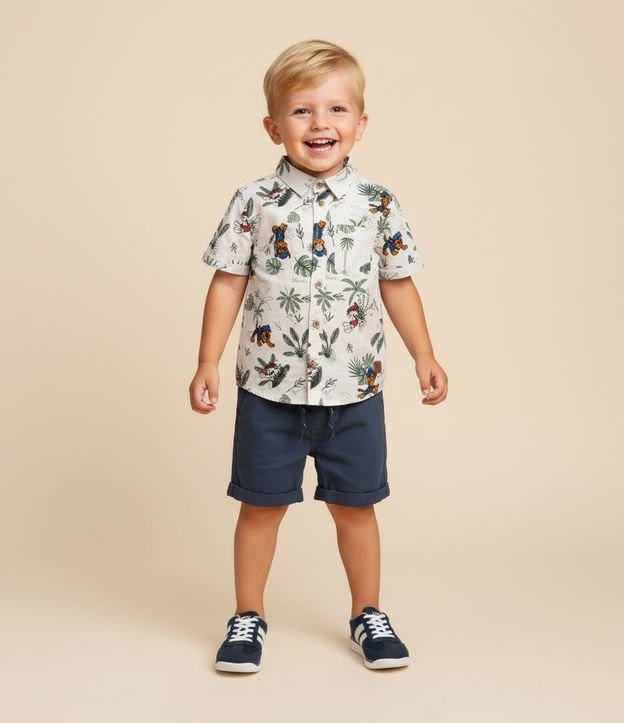 Cor: Branco | Tamanho: 03