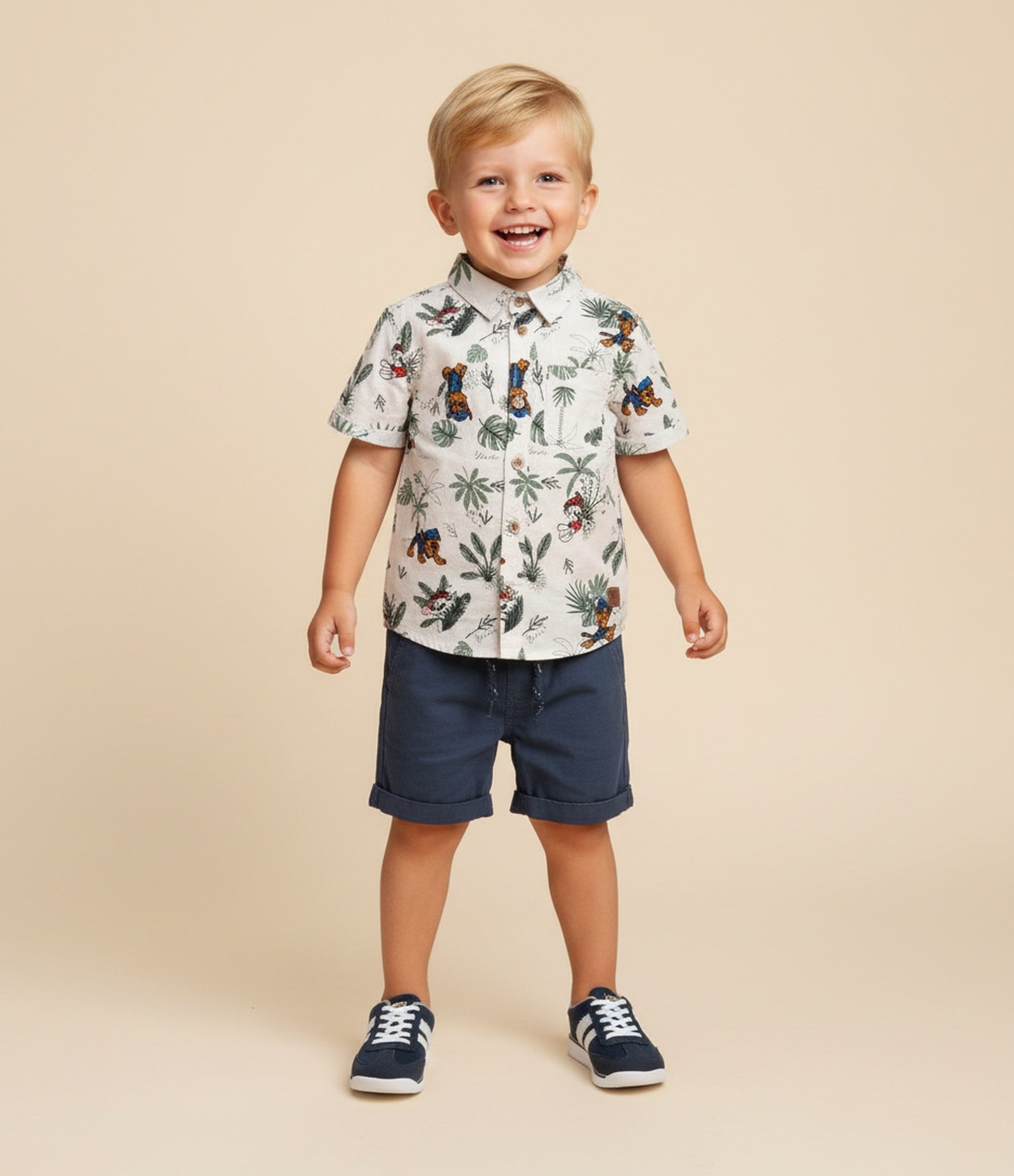 Camisa Infantil em Algodão Estampa Patrulha Canina - Tam 1 a 5 anos Branco 1