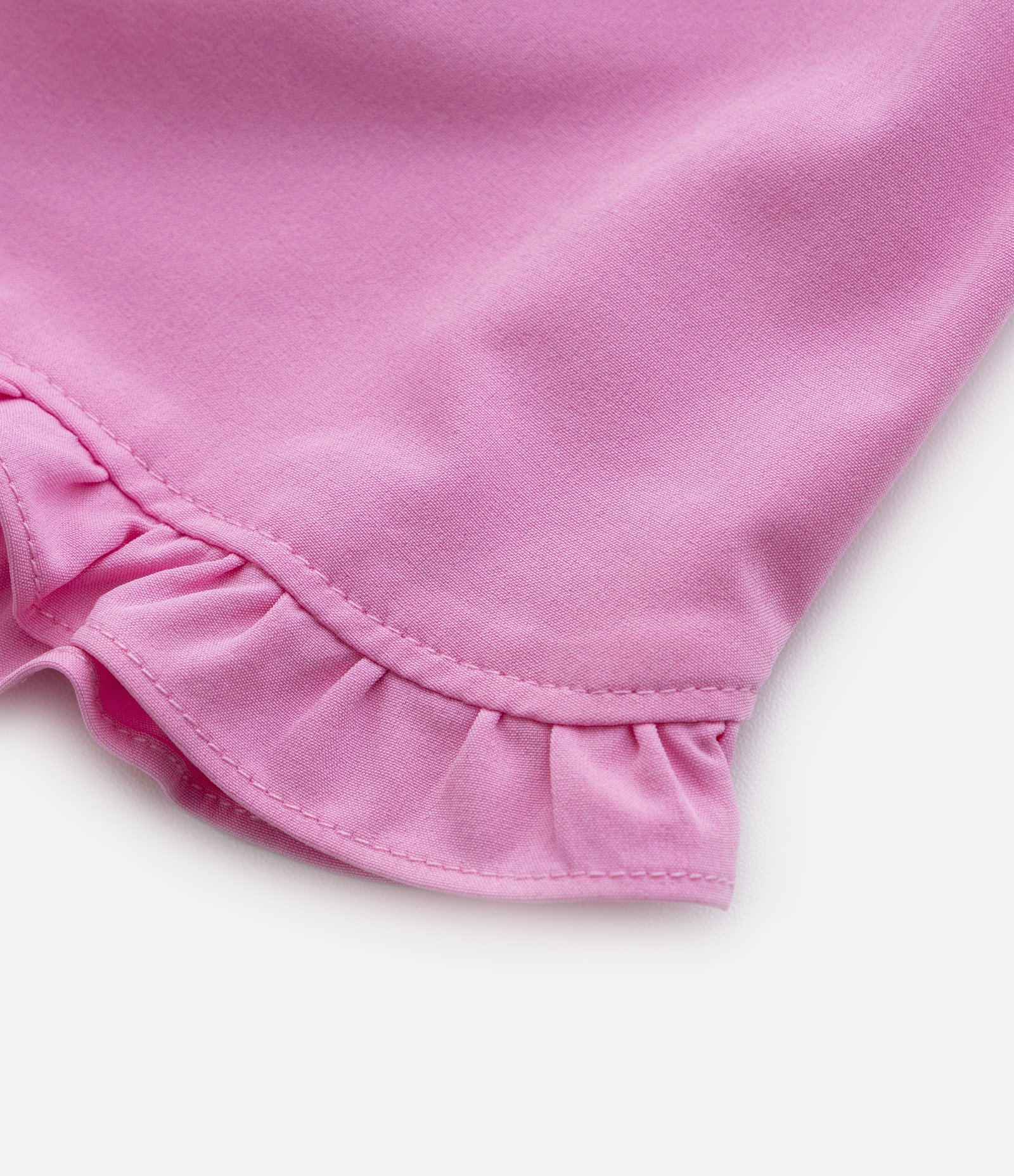 Short Infantil em Microfibra com Babadinhos - Tam 3 a 18 meses Rosa 3