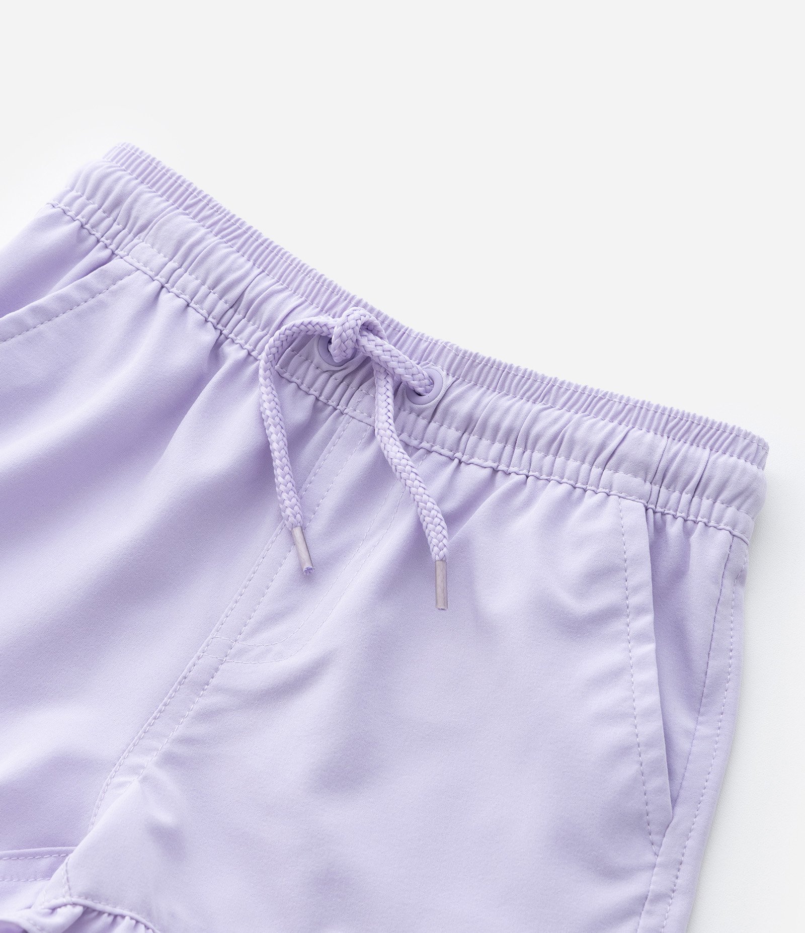 Short Infantil em Microfibra com Babadinho - Tam 1 a 5 Anos Lilás 5