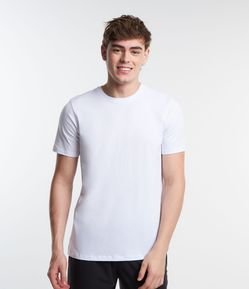 Camiseta de Pijama em Algodão com Manga Curta