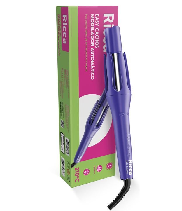 Modelador Capilar Automático Easy Cachos Ricca