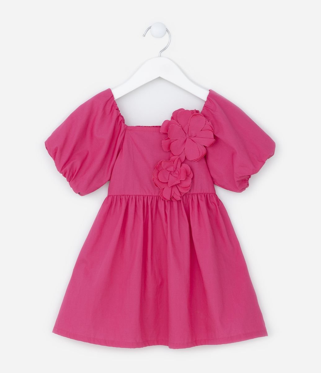 Vestidos Infantis Vestido Infanto Juvenil De Tricoline Tricoline