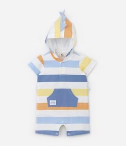 Macaquinho Infantil com Capuz e Crista Interativa - Tam 3 a 18 meses