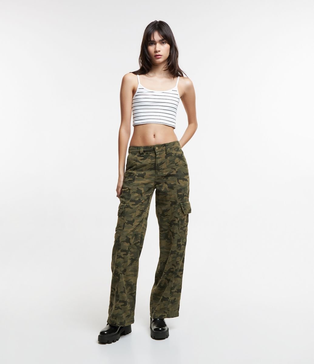 Calça Jogger Camuflada CalÇa Jeans Exercito Feminina Lojas Renner