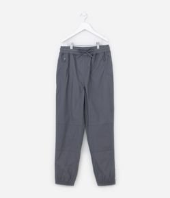 Calça Jogger Infantil com Recortes - Tam 5 a 14 anos