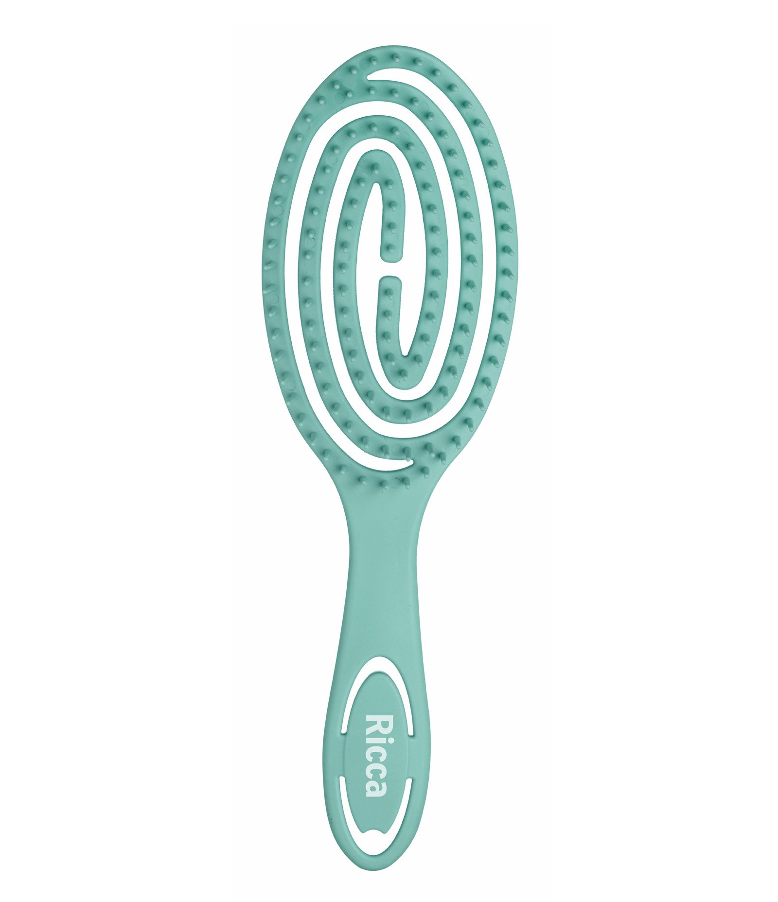 Escova de Cabelo Shower Flex Turquesa Ricca U 1