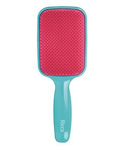 Escova de Cabelo Raquete Flex Blue Ricca