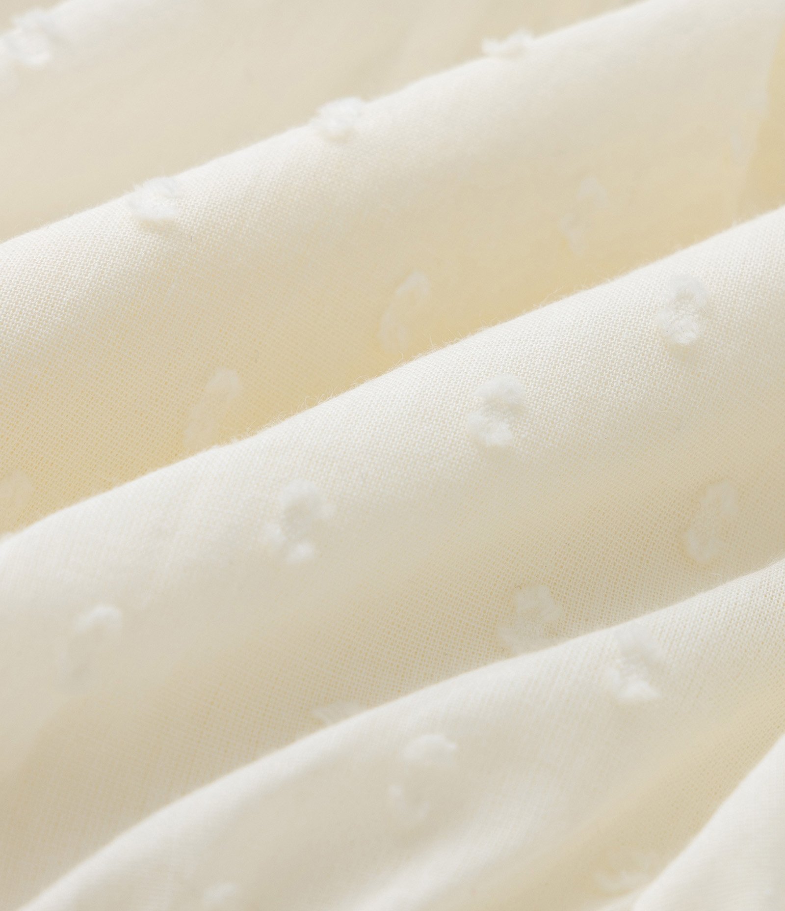 Blusa Cropped Infantil Texturizada com Lacinho - Tam 5 a 14 Anos Bege 3