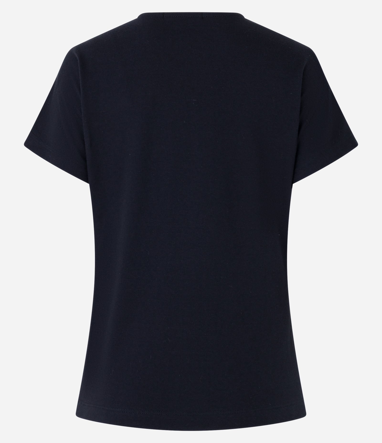 Blusa Manga Curta em Malhão com Botões e Franzido Lateral Preto 6