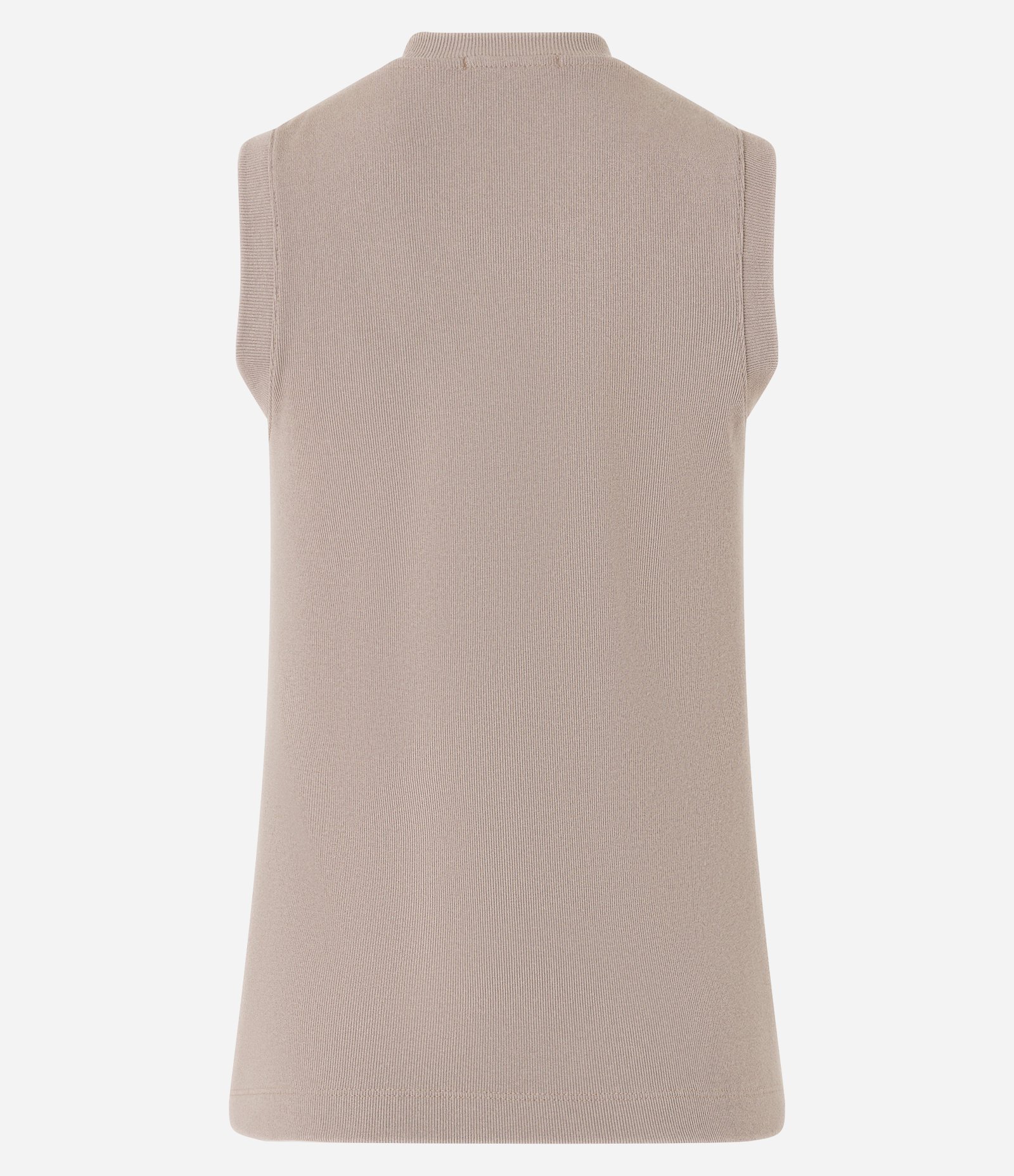 Blusa Colete Canelada em Ribana com Abotoamento 8