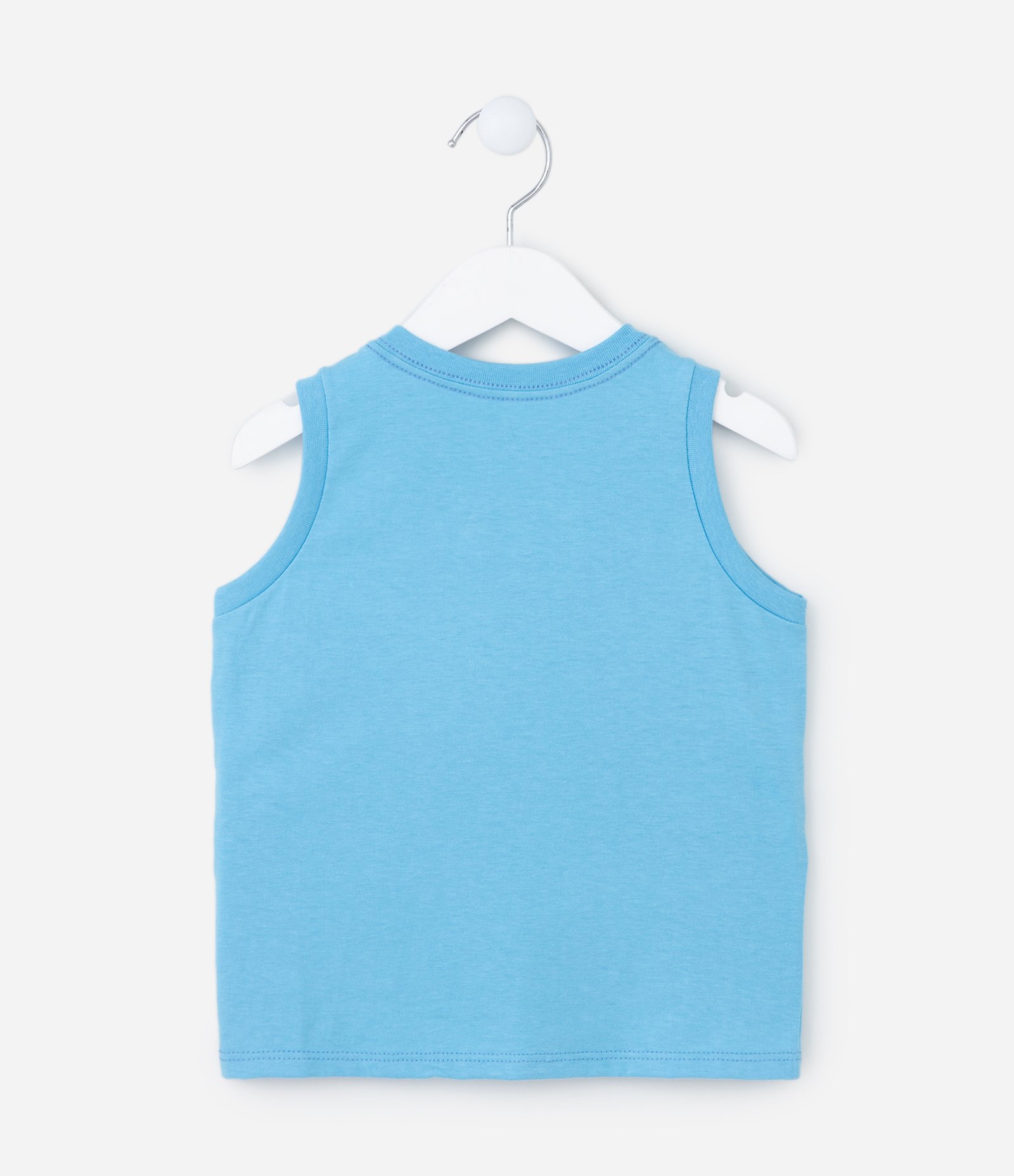 Regata Básica Infantil em Algodão - Tam 1 a 5 Anos 2