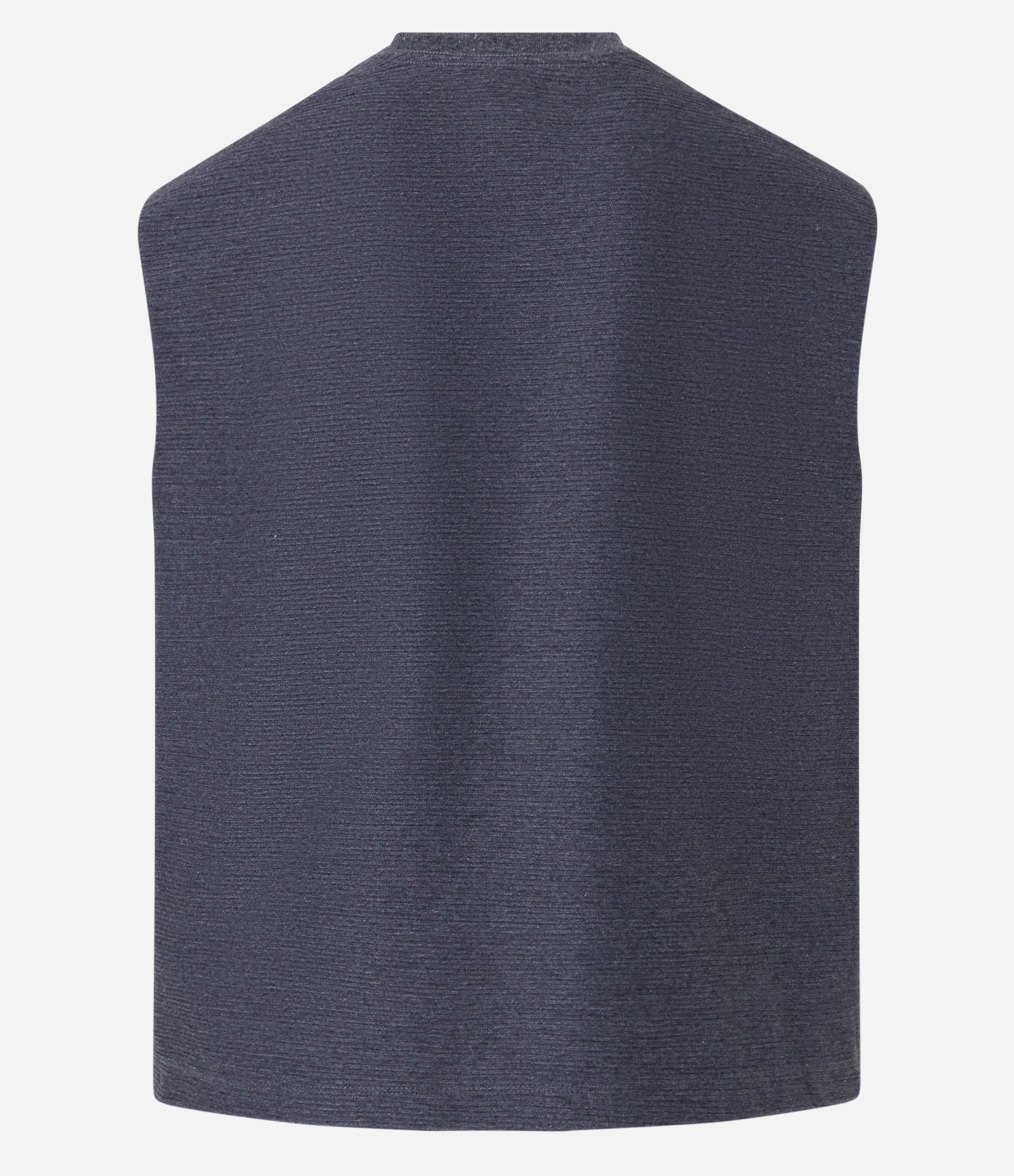 Regata Boxy Texturizada com Corte a Fio Cinza 7