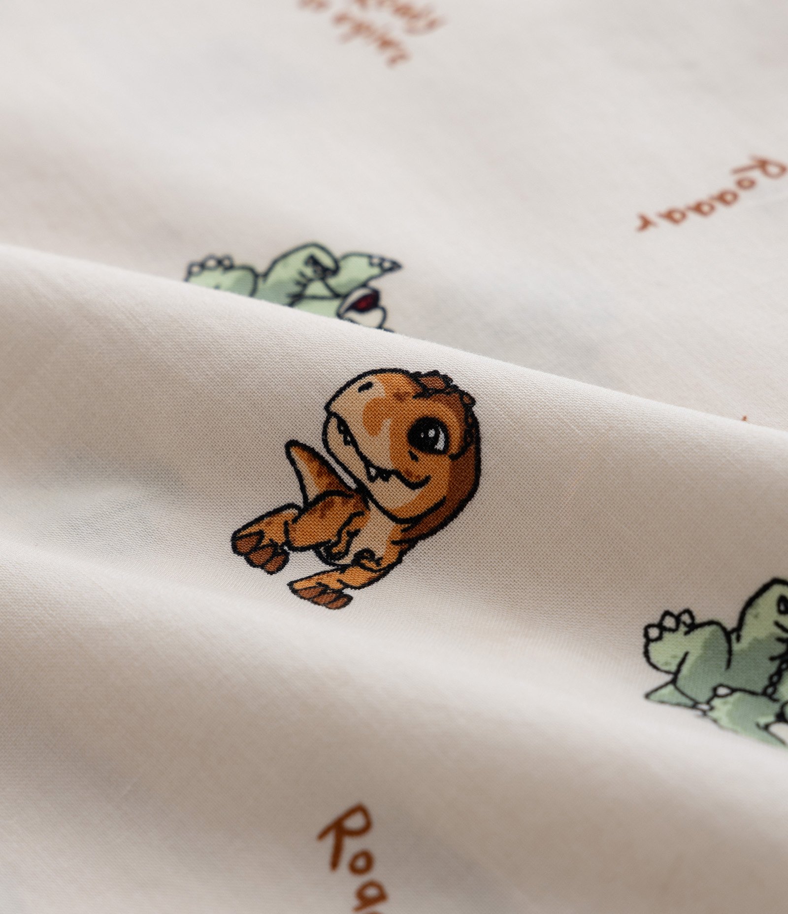 Camisa Infantil com Estampa Jurassic World - Tam 2 a 5 Anos Bege 3
