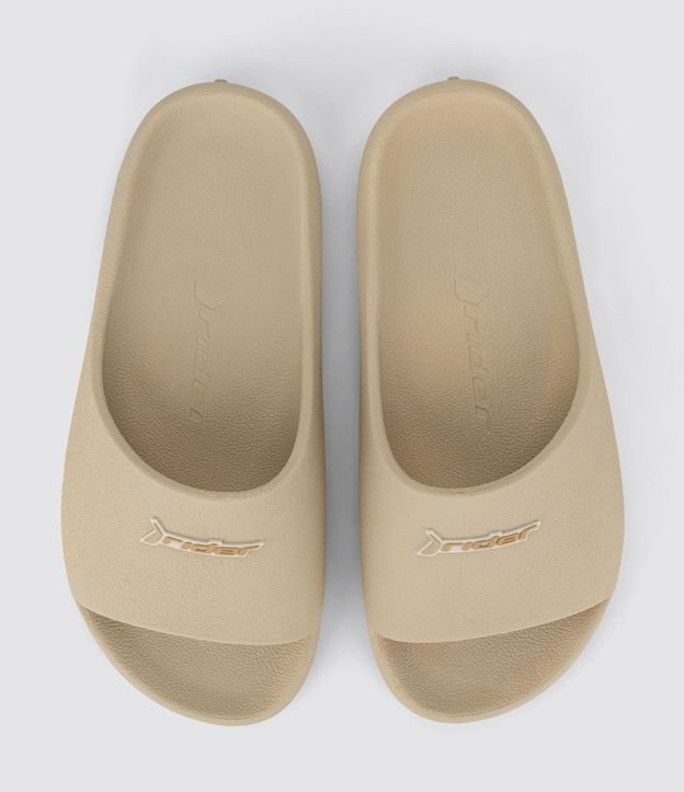 Chinelo Slide Drip Texturizado e com Etiqueta Rider